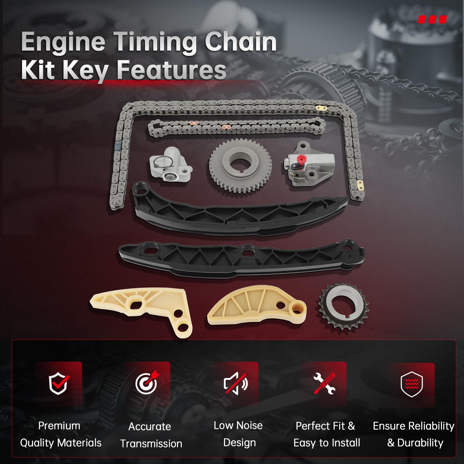 Amazon.com: cciyu Engine Timing Chain Kit Sets for Kia Sorento